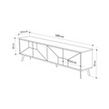 Comoda TV, Decortie, Dune, Antracit