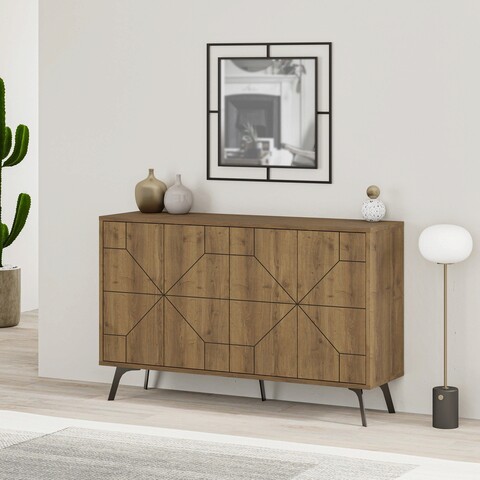 Consola, homitis, dune, 123x77.4x35 cm, gri