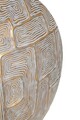 Vaza Eclips, Mauro Ferretti, 48x13x44.5 cm, polirasina, auriu/alb