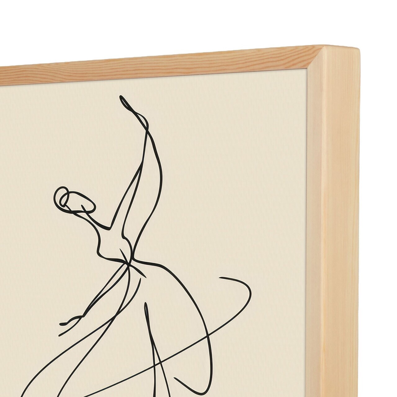 Tablou decorativ, Cc-D-Ah-1042 70 x 95, Canvas, Cadru: 100% LEMN (Grosime: 18 mm), Multicolor - view 3