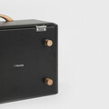 Cutie pentru paine Bien, Homla, 33x24x19 cm, inox/bambus, negru