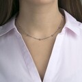 Lantisor, Emily Westwood, Bubbled, inox, argintiu