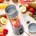 Mixer cu pahar portabil reincarcabil Frubler InnovaGoods, 380 ml, USB