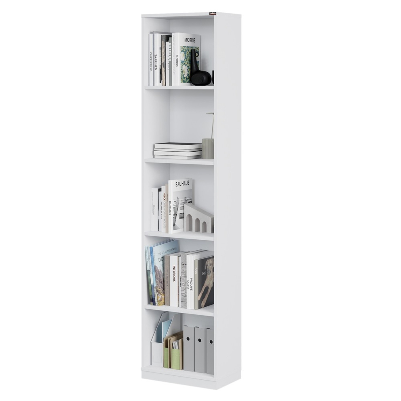 Corp biblioteca, Hanah Home, Ktp-325-Bb-1, 43x182x26 cm, Alb - view 4