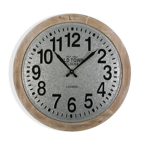 Ceas de perete Old Town, Versa, Ø70 cm, MDF Ceas