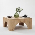 Masuta de cafea, Neostill, Collesium, 80x37x80 cm, PAL, Stejar