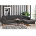 Coltar, Unique Design, 867UNQ1407, Lemn de carpen, Antracit
