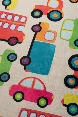 Covor, Cars, 100x160 cm, Catifea, Multicolor