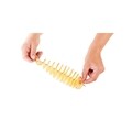 Ustensila pentru taierea cartofilor in spirala Presto, Tescoma, 24 cm, inox/plastic, argintiu/alb/portocaliu
