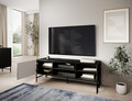 Comoda TV ELTAP, Raftt, 152x42x55 cm, PAL/MDF, negru