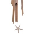 Clopotei de vant, Starfish, Creaciones Meng, 19x65 cm, bambus/arbore de matase