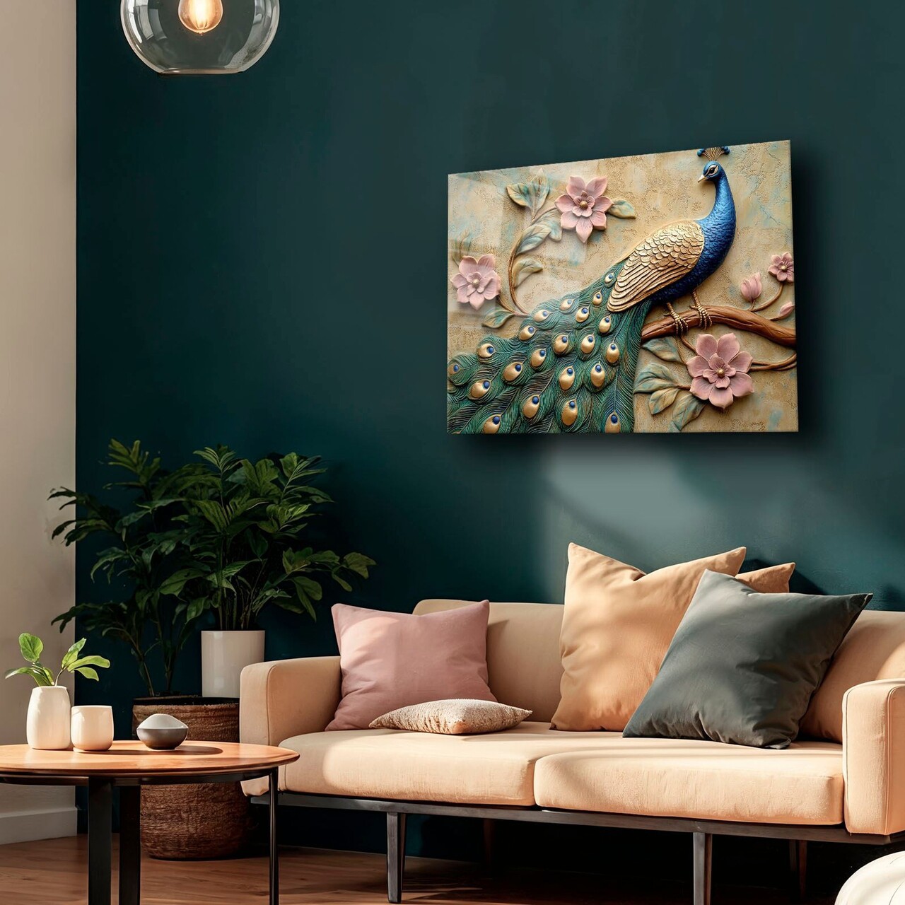 Tablou decorativ, Camtbl-075, Dimensiune: 40 x 60 cm, Multicolor - view 3