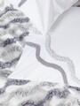 Set cuvertura pique dubla, Eldon - Grey, Cotton Box, Poliester