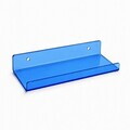 Raft de perete acrilic, Hanah Home, Vivid, 30x10x4 cm, Albastru
