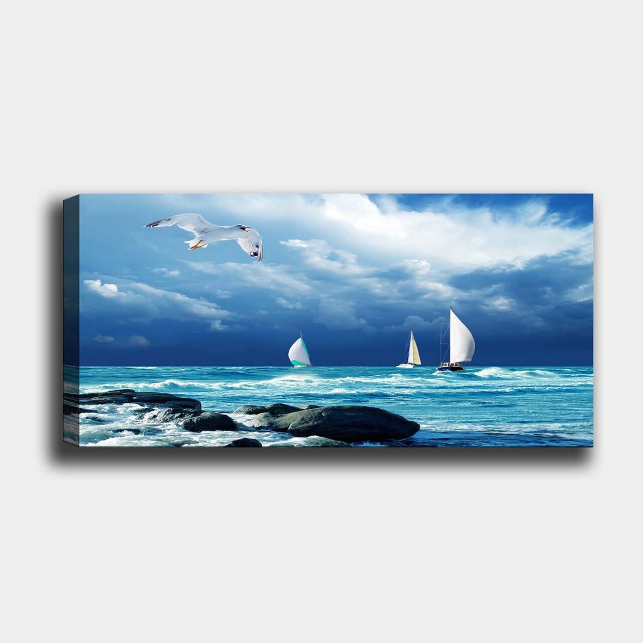 Tablou decorativ, YTY689686_3080, 30 x 80 cm, Multicolor - view 3