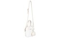 Geanta Beverly Hills Polo Club, 1106, piele ecologica, alb