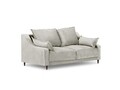 Canapea, Freesia, Mazzini Sofas, 2 locuri, 150x94x90 cm, catifea, bej