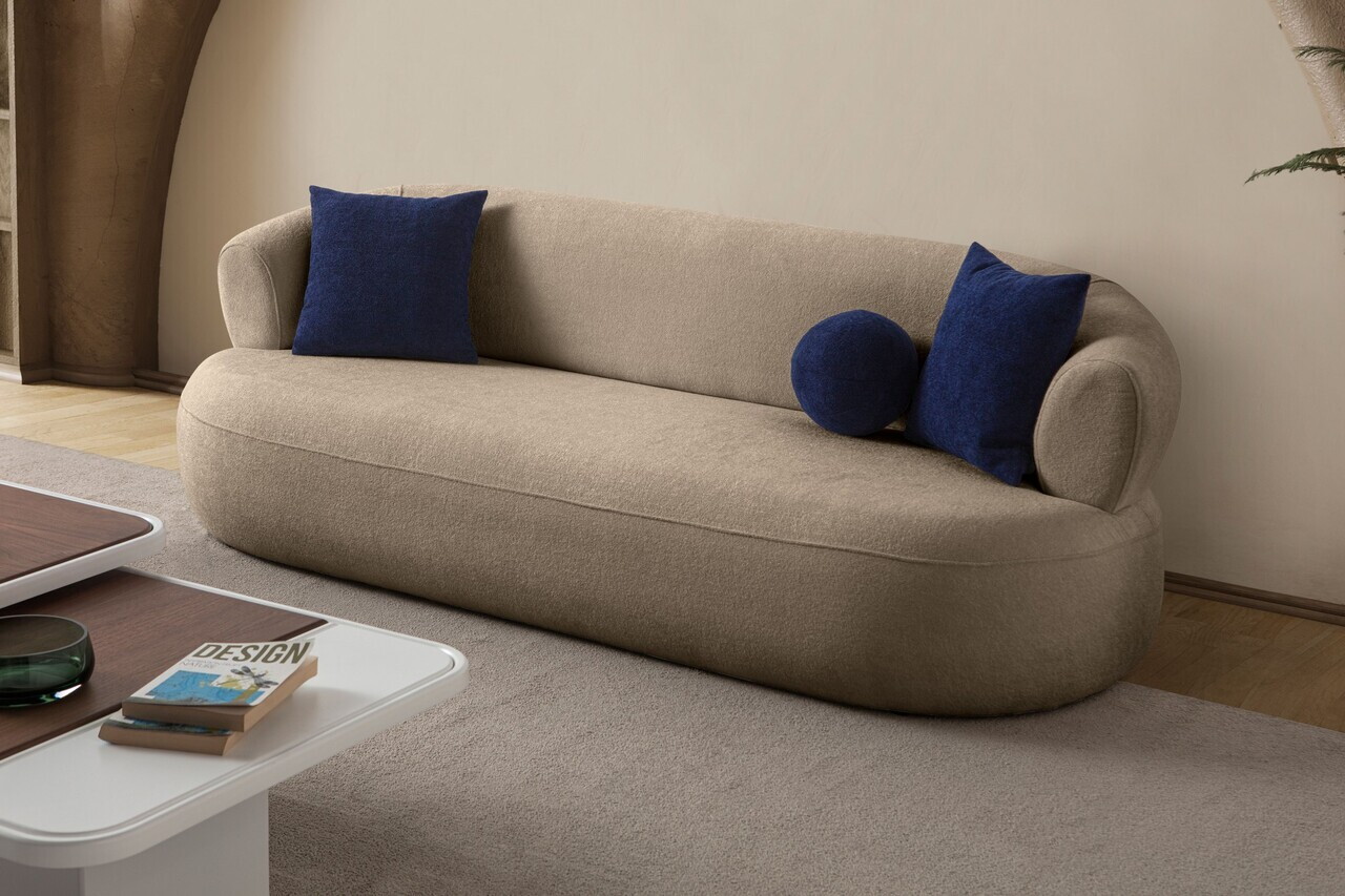 Canapea 3 locuri, Atelier del Sofa, 752EST1166, Bej