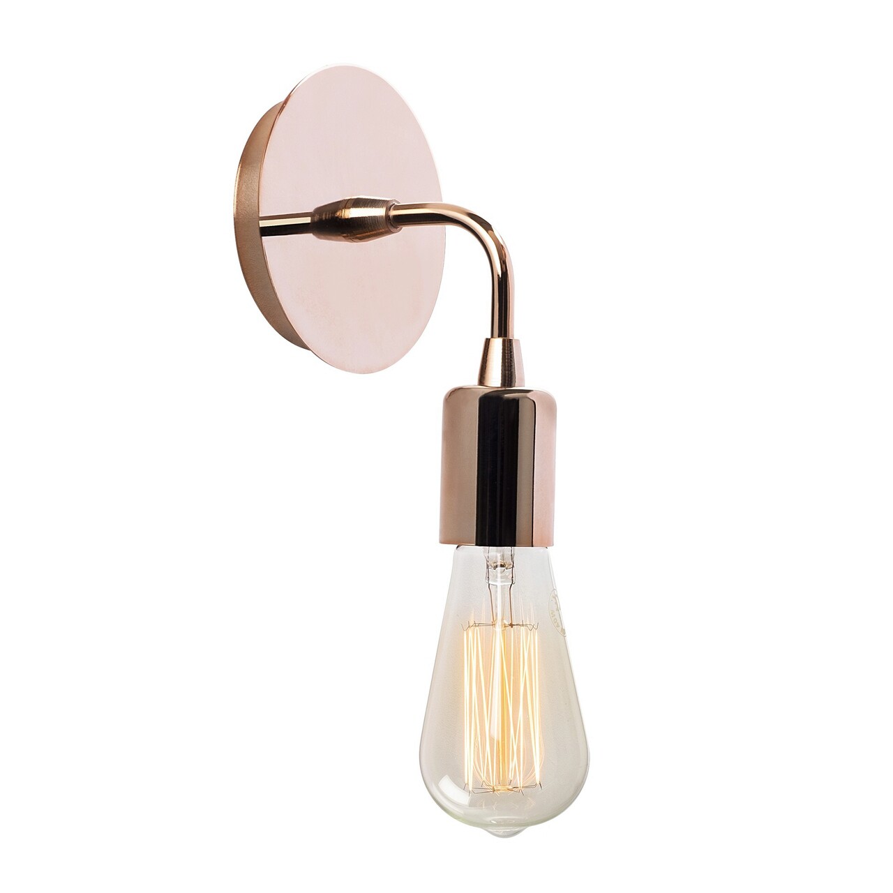Aplica de perete, Alby, 525NOR3187, Metal, Cupru - 1 | YEO