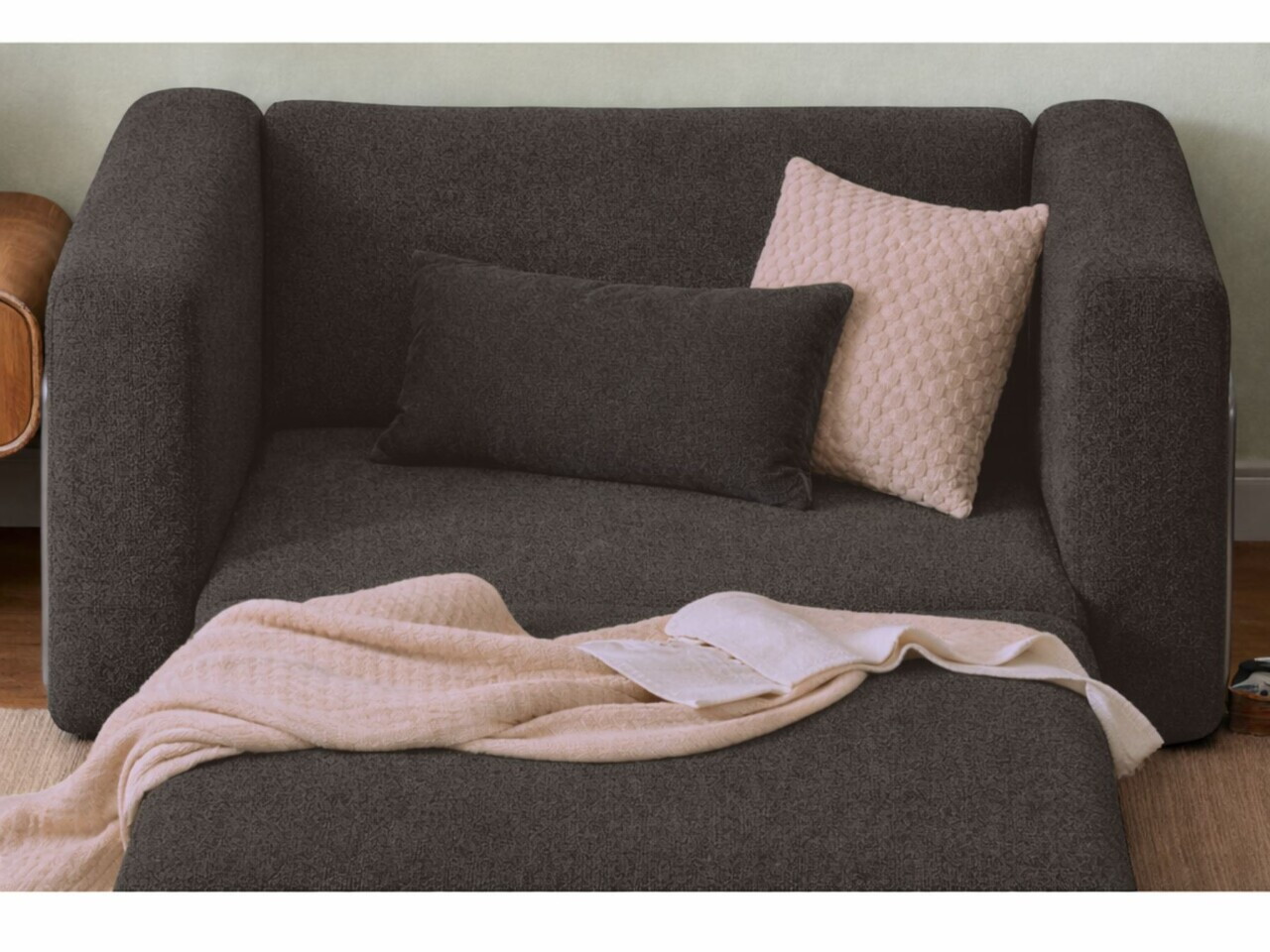 Fotoliu extensibil, Atelier del Sofa, 118FVL1101, Tesatura Boucle, Antracit - view 4
