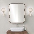 Dulap de baie, Neostill, Day Dream, 12x45x50 cm, 100% CARTON DURO, Maro