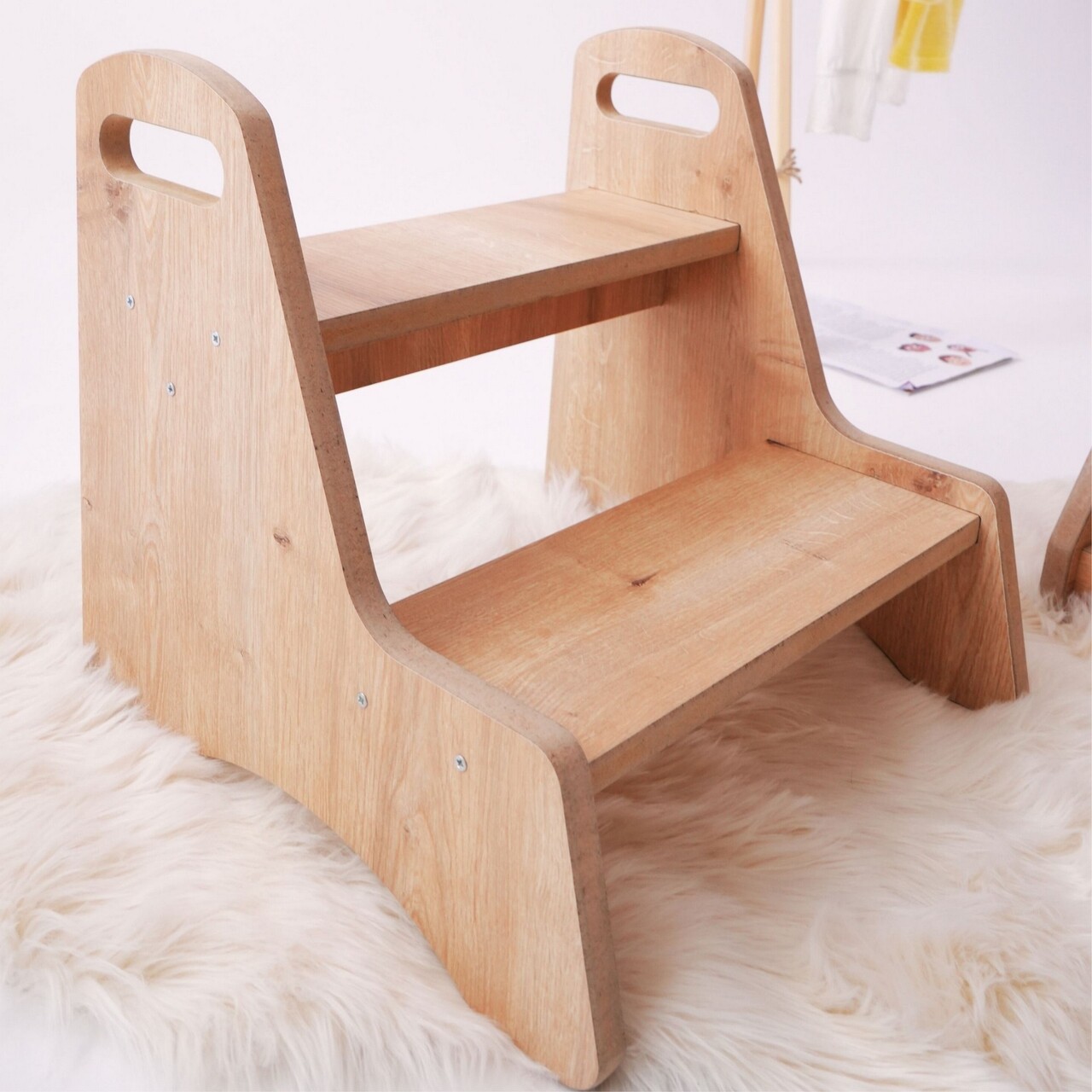 Scaun pentru copii, Bambini, Steps, Maro - 3 | YEO