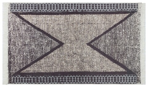 Covor Eko rezistent, AR 02 – Grey, 120×180 cm, 100% bumbac, 120 x 180 cm Covoare