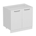 Dulap pentru bucatarie, Hanah Home, Minar, 90x87x58 cm, Alb