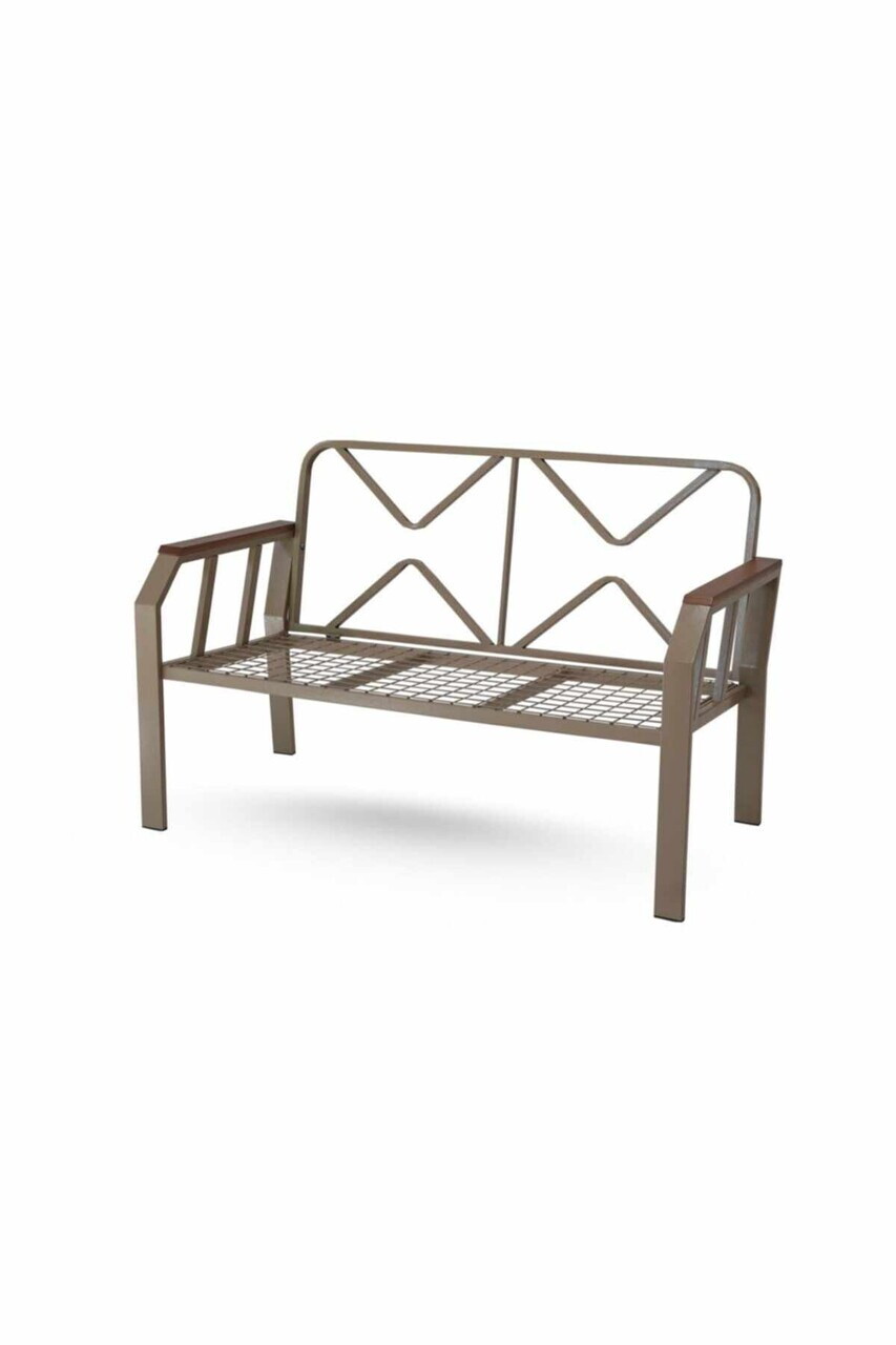Set mobilier de gradina, Hanah Home, 3+1+1, Metal, Gri - view 2