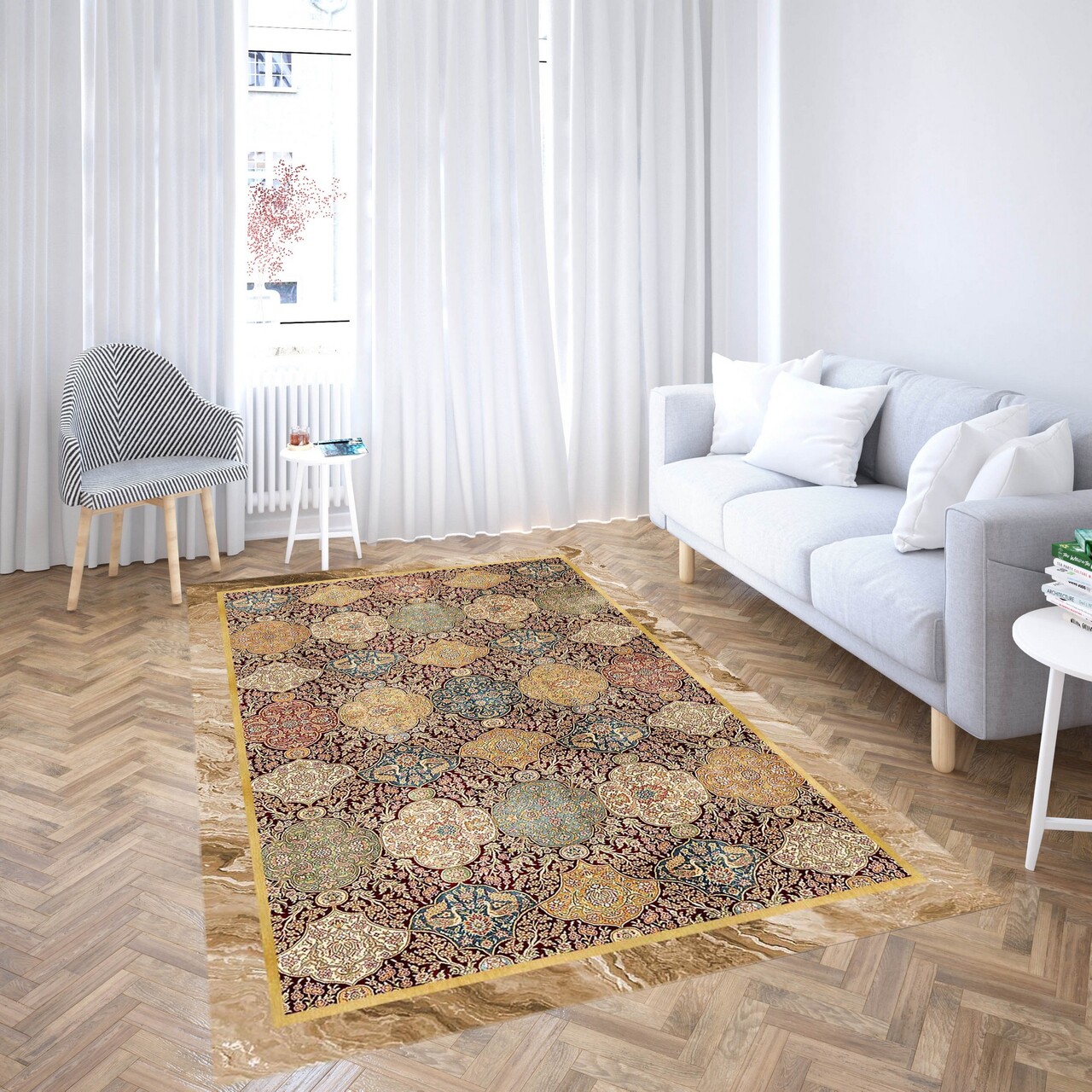 Covor (160 x 230), Cg39, 160x230 cm, Multicolor - view 2