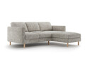 Coltar dreapta 3 locuri, Eden, Micadoni, 223x150x90 cm, tesatura structurata, bej melange