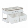 Bancheta cu 2 sertare Lavica 1, 70x35x45 cm