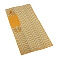Patura pentru picnic Stripes Yellow, Versa, 90 x 180 cm, polipropilena
