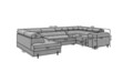Coltar extensibil stanga 3 locuri ELTAP, LT-18AU, Fectory, 346x205x93 cm, lemn/poliester, bej