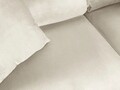Coltar extensibil dreapta 5 locuri, Moghan, Micadoni Home, BL, 243x194x88 cm, catifea, bej deschis