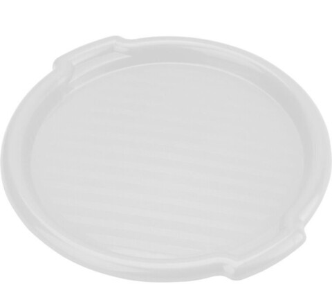 Tava pentru servire clever, domotti, 35.5 cm, plastic, alb