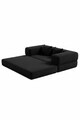 Canapea extensibilă pentru copii, Atelier del Sofa, 326NYR1112, Negru