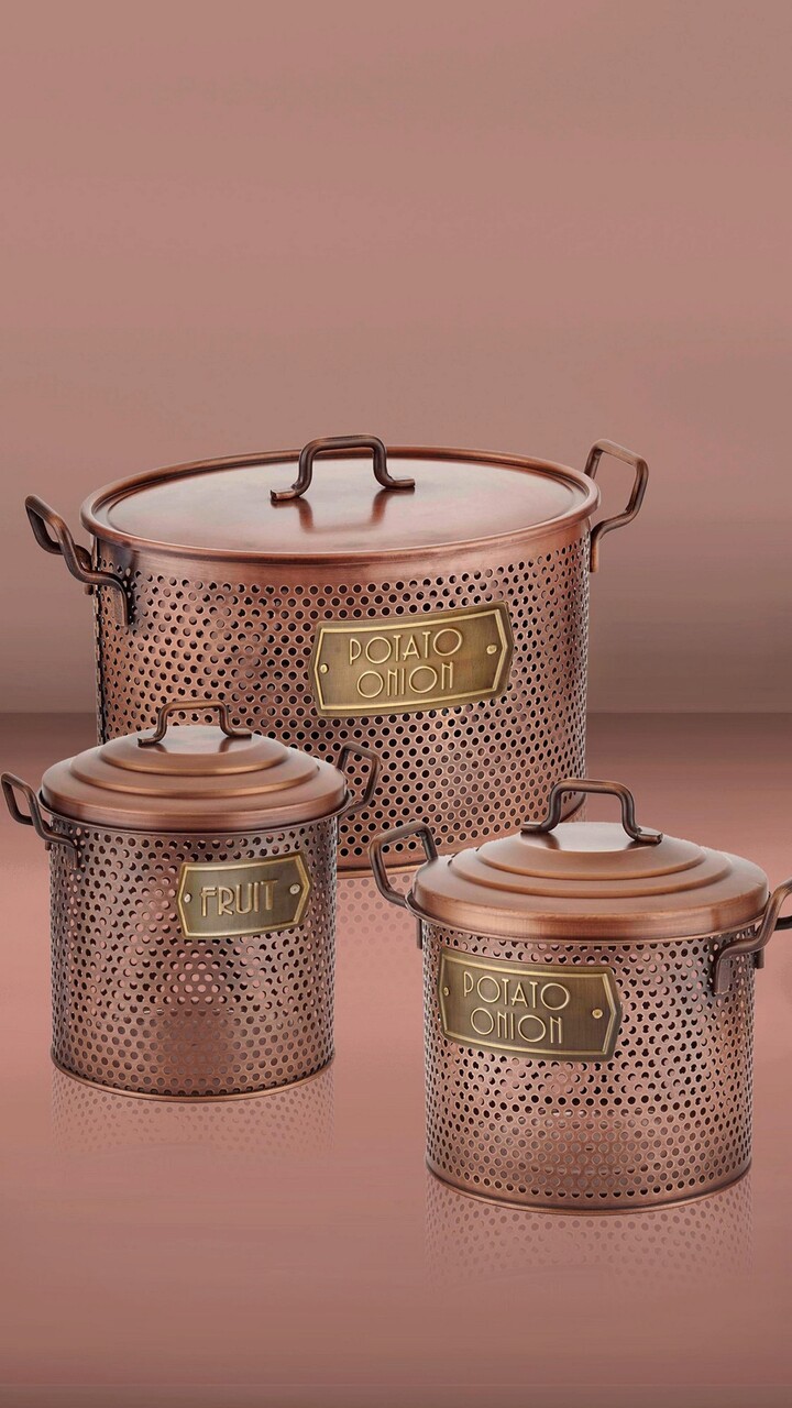 Cutie depozitare, Mia, 742TMA9759, Metal, Cupru