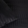 Lenjerie de pat Agnes, Homla, 160x200 cm, bumbac satinat, negru