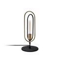 Lampa de masa, Tatum, 584TTM1701, Metal, Negru
