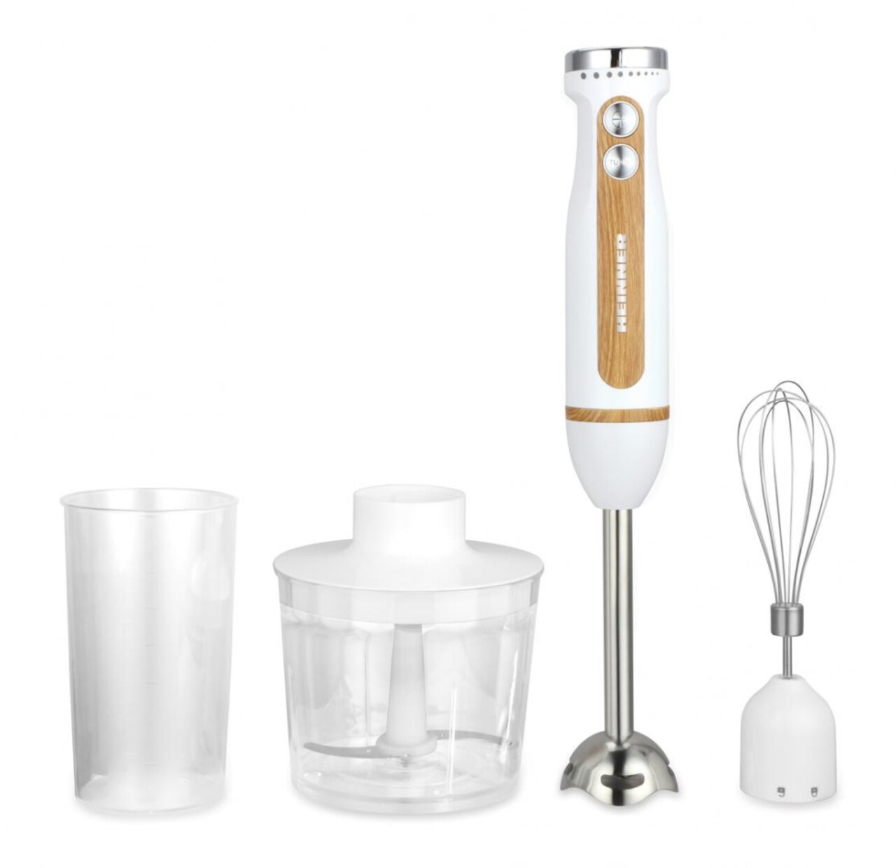 Blender de mana Bestmix, Heinner, 600W, alb/natur