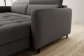 Coltar extensibil dreapta 3 locuri ELTAP, RT-06MAN, Gomsi, 228x165x100 cm, lemn/poliester, gri inchis