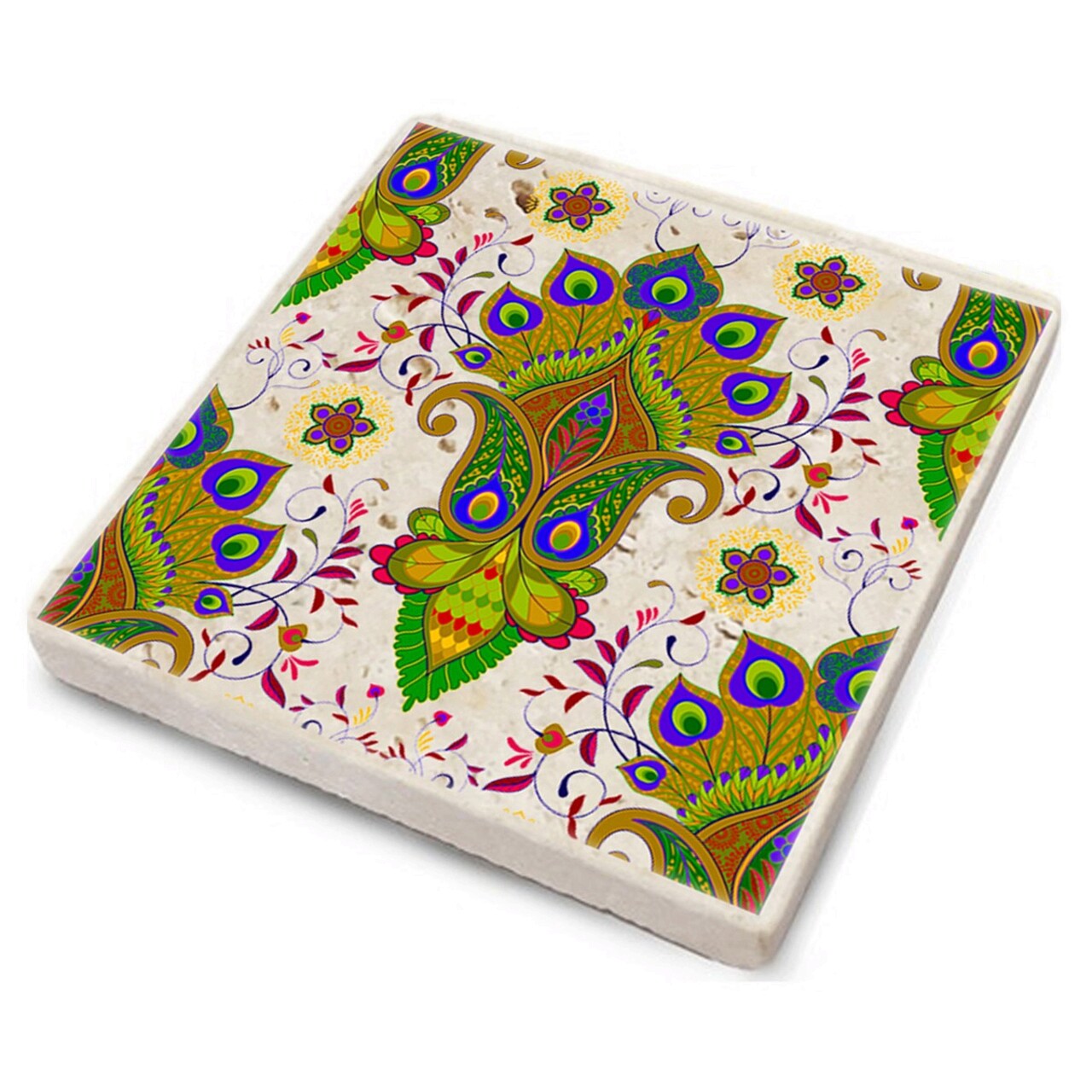 Set suporturi de pahare, Hermia, 366TYR1116, Multicolor - view 2