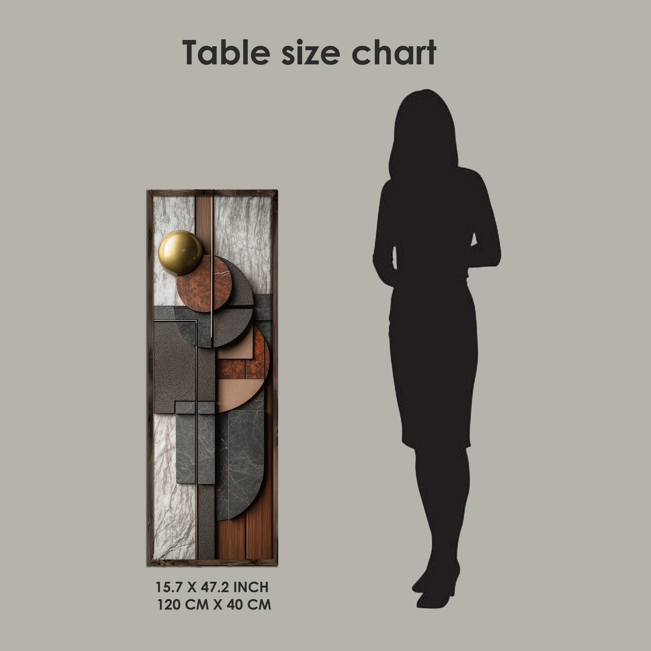 Tablou decorativ, EMR080, Lemn, Multicolor - view 8
