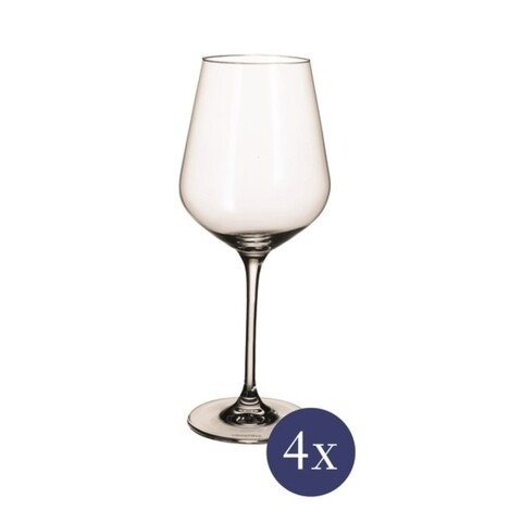 Set 4 pahare pentru vin Bordeaux, Villeroy &amp; Boch, La Divina, 650 ml, sticla cristal