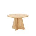 Masuta de cafea, Neostill, Mushroom, 60x40x60 cm, PAL, Maro