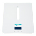 Cantar digital corporal 2 in 1 pentru bebe si mama U-grow, 65x32x4.5 cm, plastic, alb