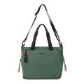 Geanta Satoshi, STRING, Hedgren, 35x14.5x30 cm, poliester, verde