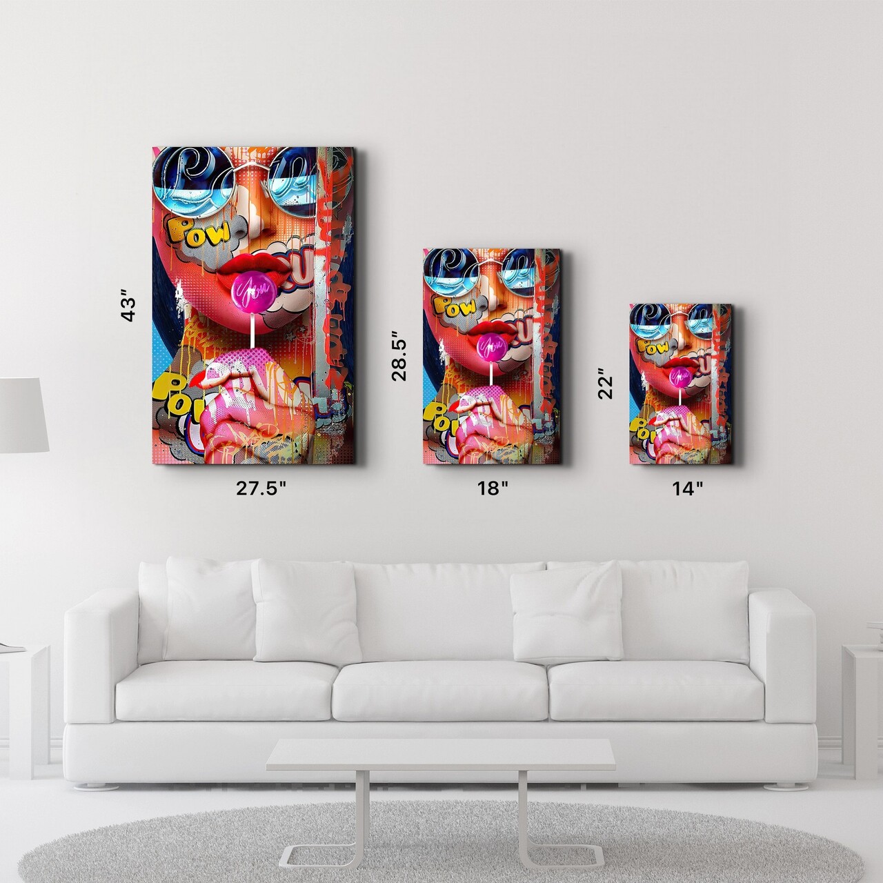 Tablou decorativ, CAM-3089, Dimensiuni: 46 x 72 cm, Multicolor - view 7
