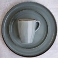 Farfurie intinsa Craft, Ambition, 27 cm, portelan, albastru